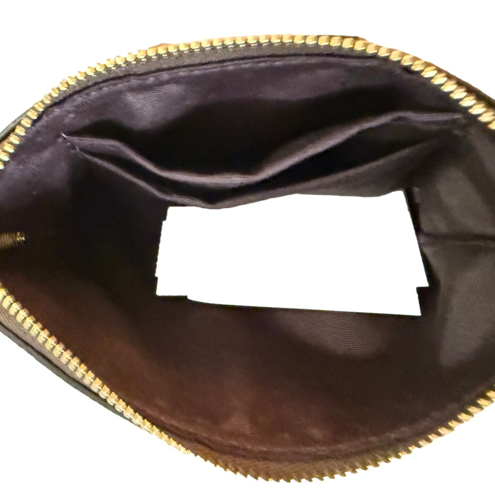 Coach Black and Gold Wristlet - Picture 3 of 3